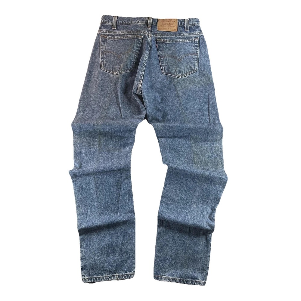 VTG Levi's 505 Jeans Mens 33x32 Blue Med Wash Regular Fit Straight Denim